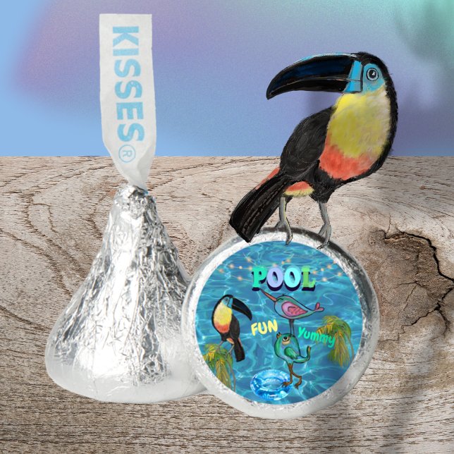 Summer Fun Pool Party Birthday Favor Chocolate (Summer Fun Pool Party Birthday Favor Chocolate )