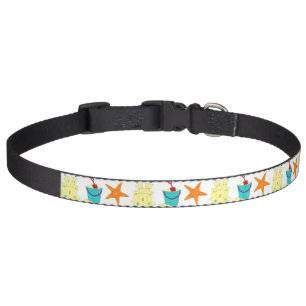 Summer Fun Sand Toy Beach Sandcastle Starfish Pail Pet Collar