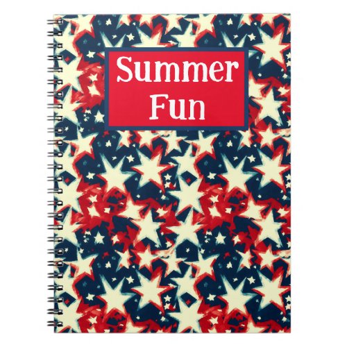 Summer Fun Spiral Photo Notebook