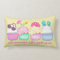 Summer Fun Sweet  Pillow VACATION HOME