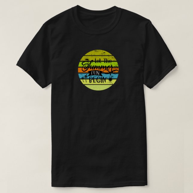 Summer Fun T-Shirt (Design Front)