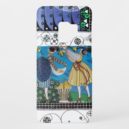 SUMMER GARDEN AND SWIRLS /FASHION COSTUME DESIGNER Case-Mate SAMSUNG GALAXY S9 CASE