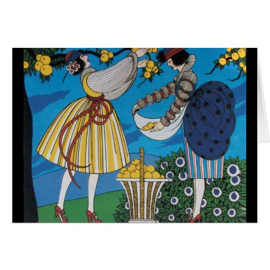 SUMMER GARDEN Art Deco Beauty Fashion (Front Horizontal)