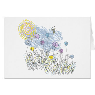 Summer Garden by Cynthia Turner Designs Cards