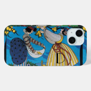 SUMMER GARDEN/ FASHION COSTUME DESIGNER MONOGRAM iPhone 15 CASE