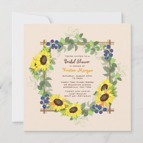 Summer Garden Invitation