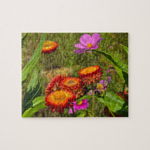 Summer garden jigsaw puzzle