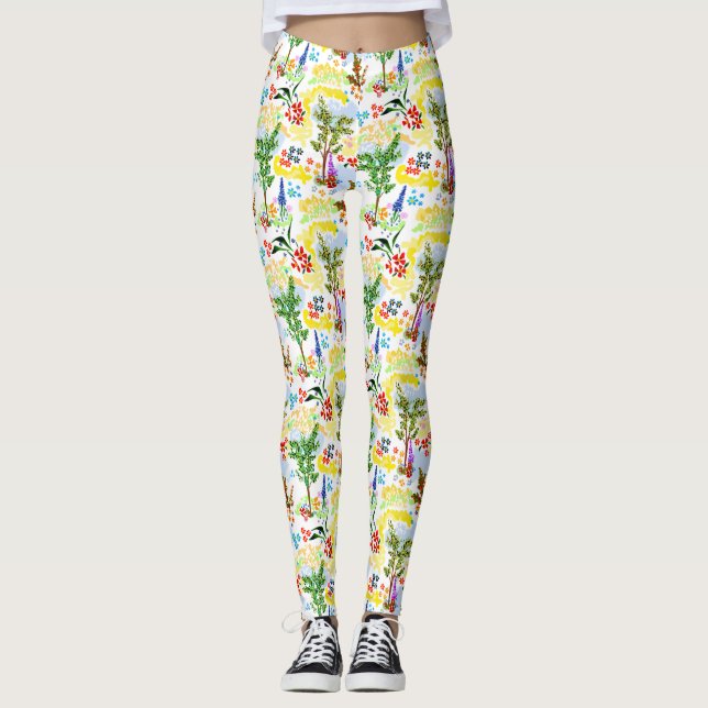 Summer garden  leggings (Front)