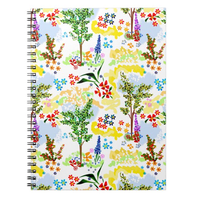 Summer garden  notebook (Front)