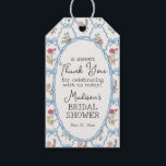Summer Garden Party Bright Floral Bridal Shower Gift Tags<br><div class="desc">Love is in Bloom! Celebrate your bride-to-be with this pastel bouquet of hand-drawn florals. This fresh floral theme is inspired by the charm of a French Flower Market,  featuring fanciful wildflower doodles with a delicate blue coquette bow.</div>