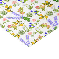 Summer Garden Party Floral Tissue Paper