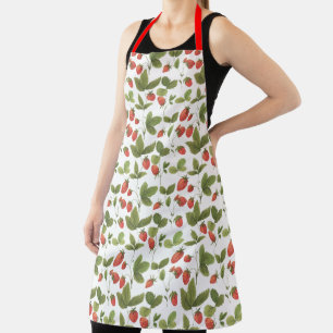Summer Garden Strawberry Apron