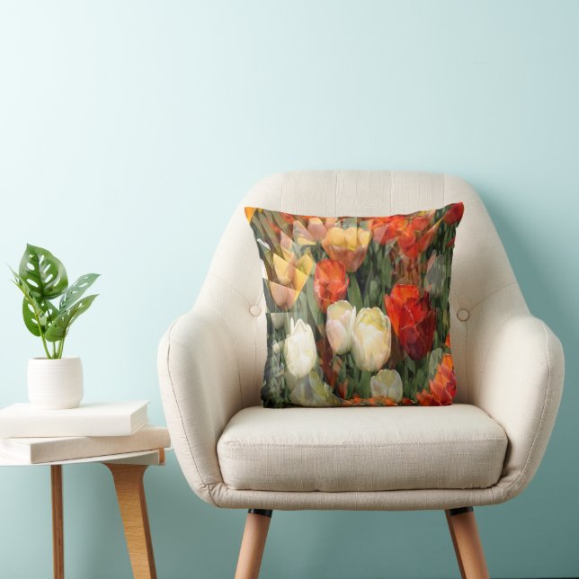 Summer Garden..... Throw Pillow (Chair)