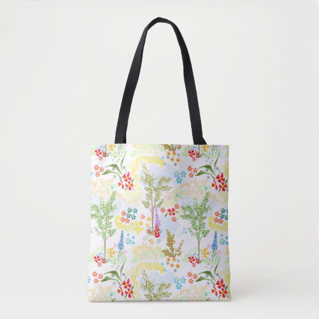 Summer garden  tote bag (Front)