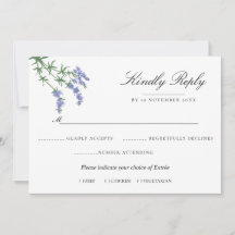 Summer Garden Watercolor Floral Wedding