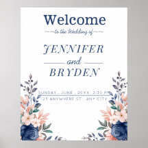 Summer Garden Watercolor Floral Wedding