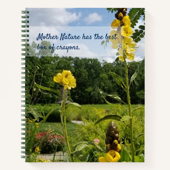 Summer Gardens Notebook (Front)
