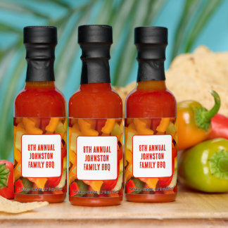 Summer Gathering Food Photo BBQ Family Reunion Hot Sauces
