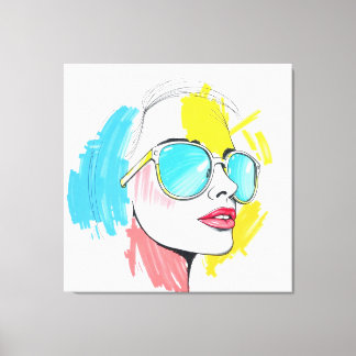 Summer Gaze Canvas Print