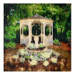 SUMMER GAZEBO Acrylic Art