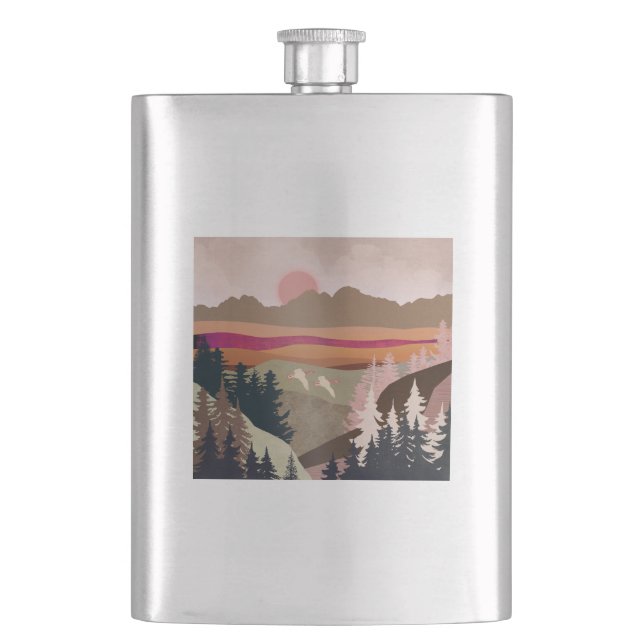 Summer Geese Flask (Front)