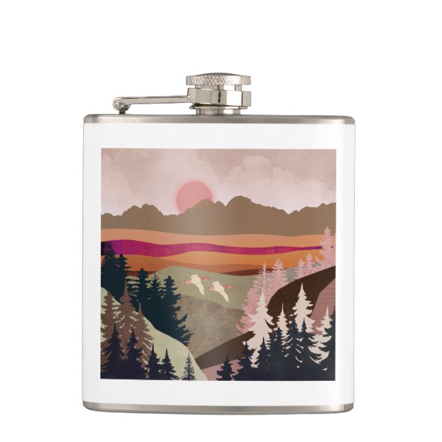 Summer Geese Flask (Front)