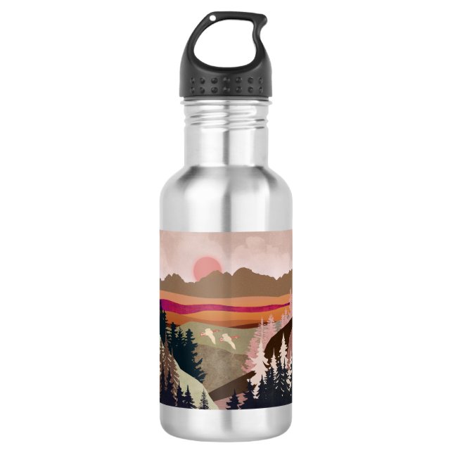 Summer Geese Stainless Steel Water Bottle (Front)