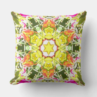 Summer Gem Throw Pillow