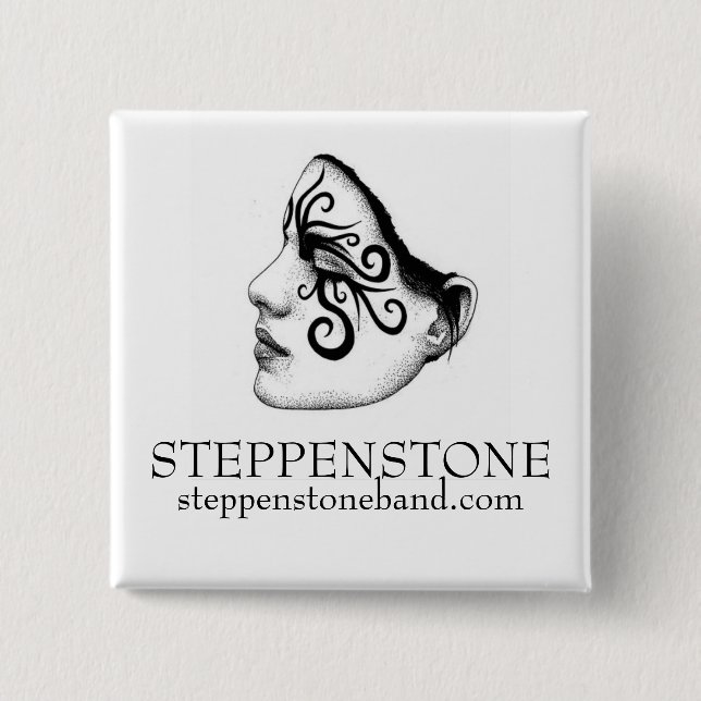 Summer girl face pdf, STEPPENSTONE, steppenston... Button (Front)