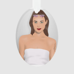 SUMMER GIRL ORNAMENT