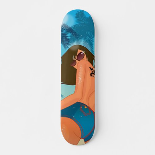 Summer Girl Skateboard