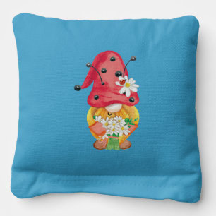 summer gnome 1 cornhole bags