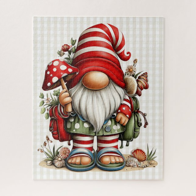 Summer Gnome Puzzle (Vertical)