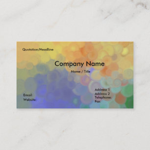Summer Grapes Business Card