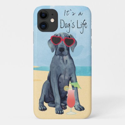 Summer Great Dane iPhone 11 Case