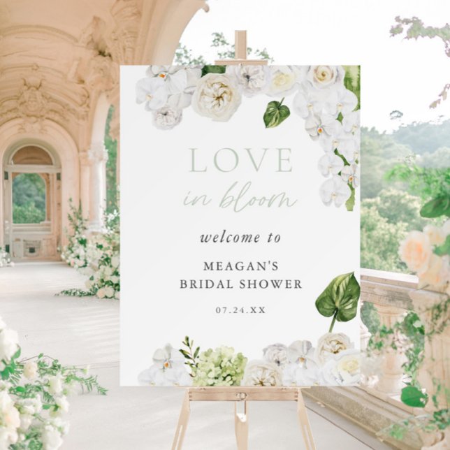Summer Greenery Bridal Shower Welcome Sign (Creator Uploaded)