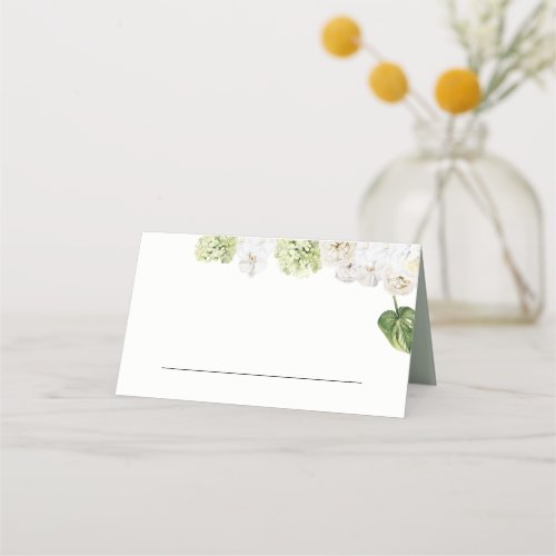 Summer Greenery Wedding Table Place Cards