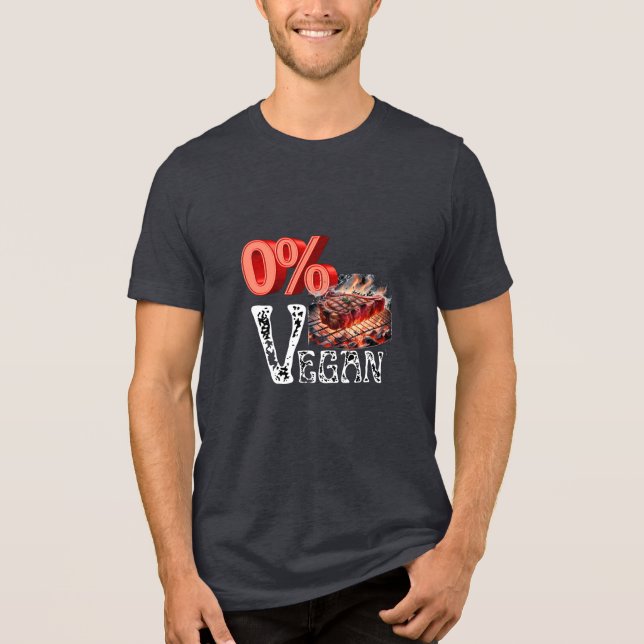 Summer Grilling Dad Tri-Blend Shirt (Front)