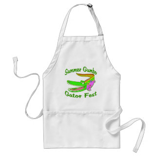 Summer Gumbo Gator Fest Adult Apron