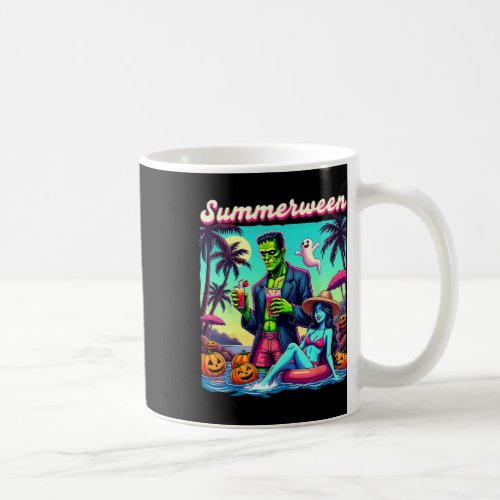 Summer Halloween Zombie Frankenstein Boo Ghost  Coffee Mug