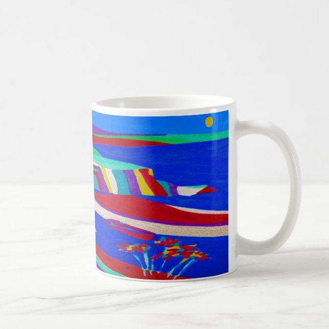 Summer Harbor Coffee Mug (Right)