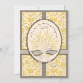 Summer Harvest Wedding Invitation Card