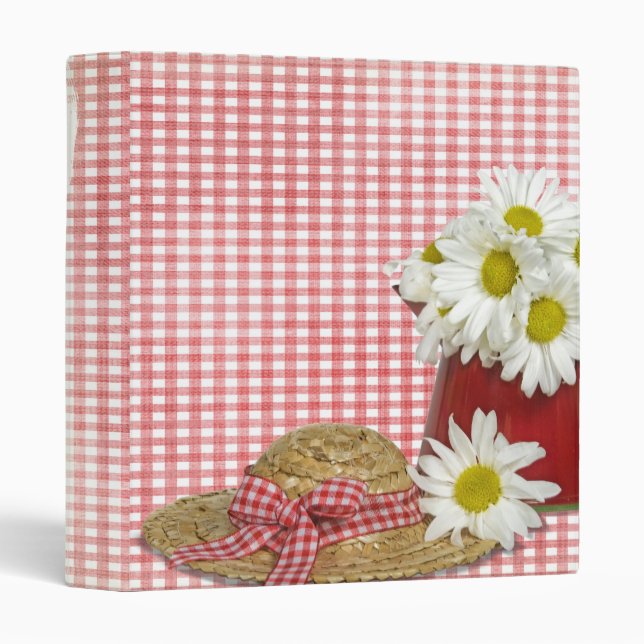 Summer Hat 3 Ring Binder (Front/Spine)