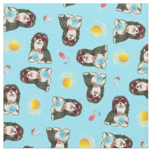 Summer Havanese Fabric