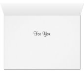 Summer Heart Romance Valentine Love Card (Inside Horizontal (Bottom))