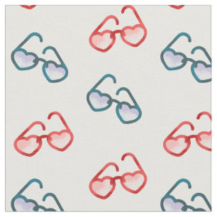 Summer Heart Sunglasses Fabric