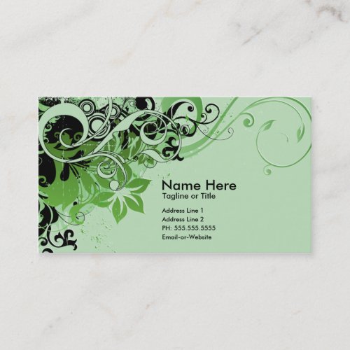 summer hi-fi business card templates