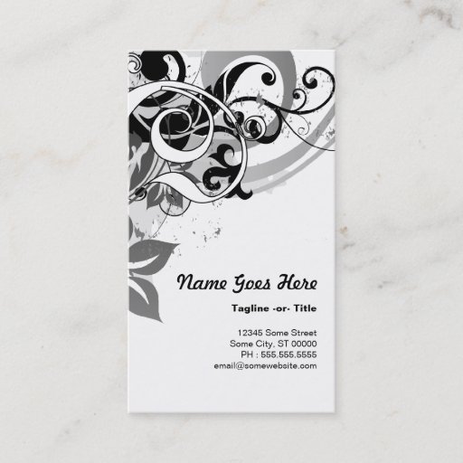 Customizable summer hi-fi business card templates