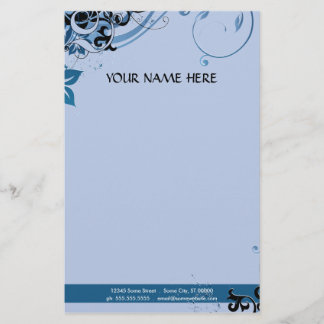 summer hi-fi stationery