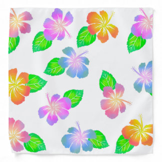 Summer Hibiscus Bandana